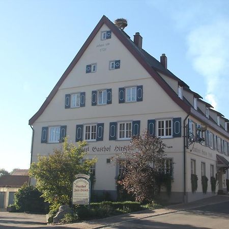 Gasthof Landhotel Hirsch Ostrach Esterno foto