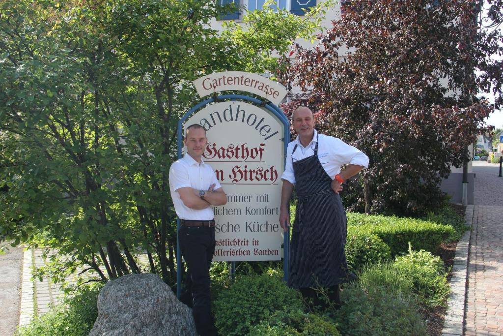 Gasthof Landhotel Hirsch Ostrach Esterno foto